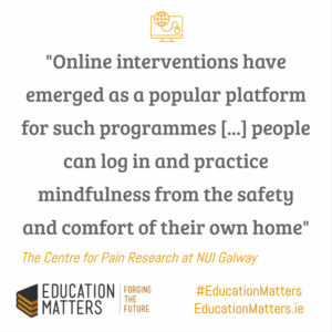 online mindfulness training for multiple sclerosis from EducationMatters.ie